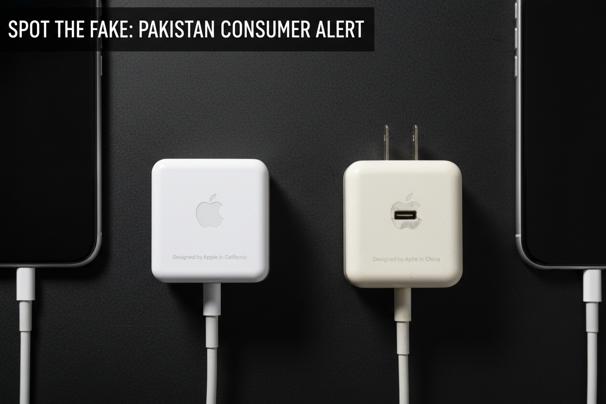 How to Identify a Fake iPhone Charger in Pakistan
