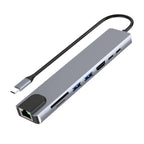 8-in-1 USB-C Hub with HDMI, SD & Fast Charging