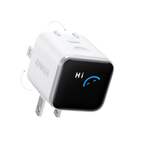Anker Nano Charger 45W Smart Display – 180° Foldable USB-C Fast Charger with 60w cable