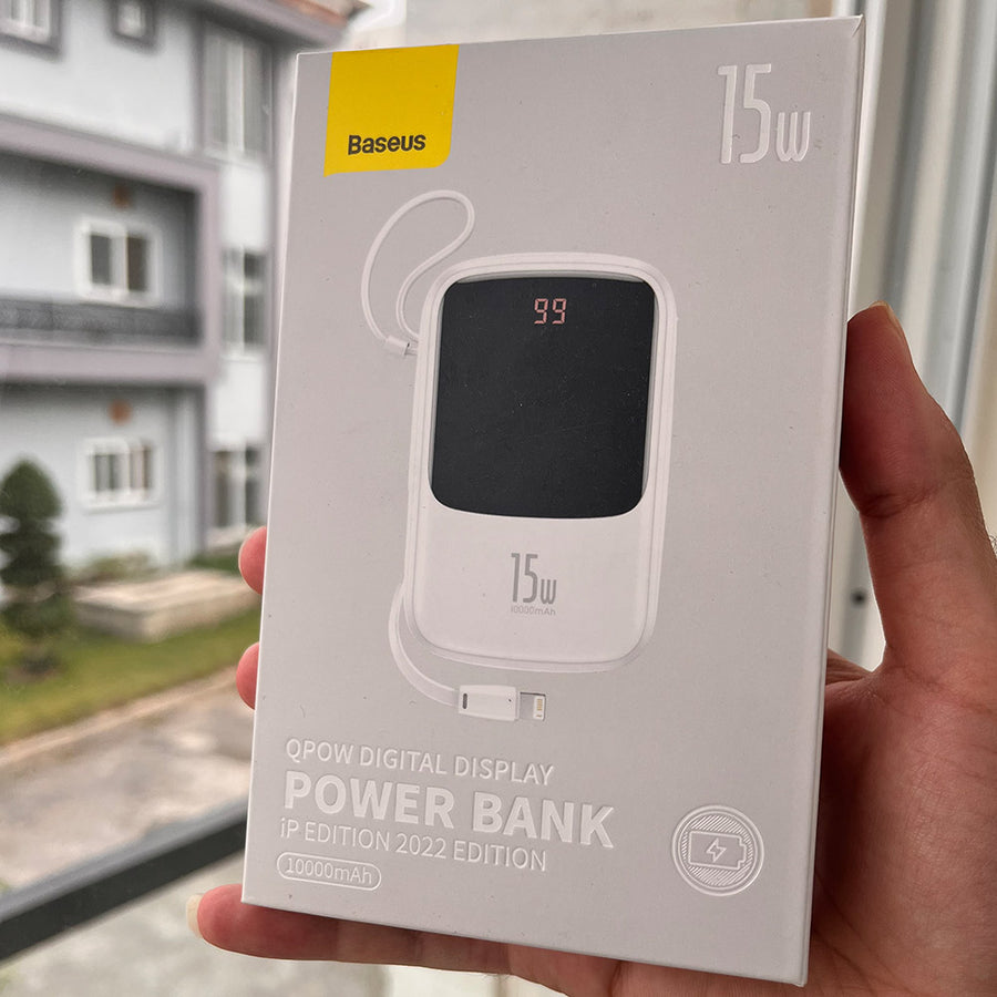 Baseus Qpow 10000mAh power bank – product image