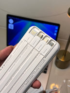 LEISE LS-R51E 10000mAh Power Bank 22.5W Fast Charging with Built-in 4 Cables & Digital Display | PD + QC Portable Charger for iPhone, Samsung & Android