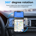 Joyroom JR-ZS241 15W Wireless Fast Charging Car Phone Holder Mount