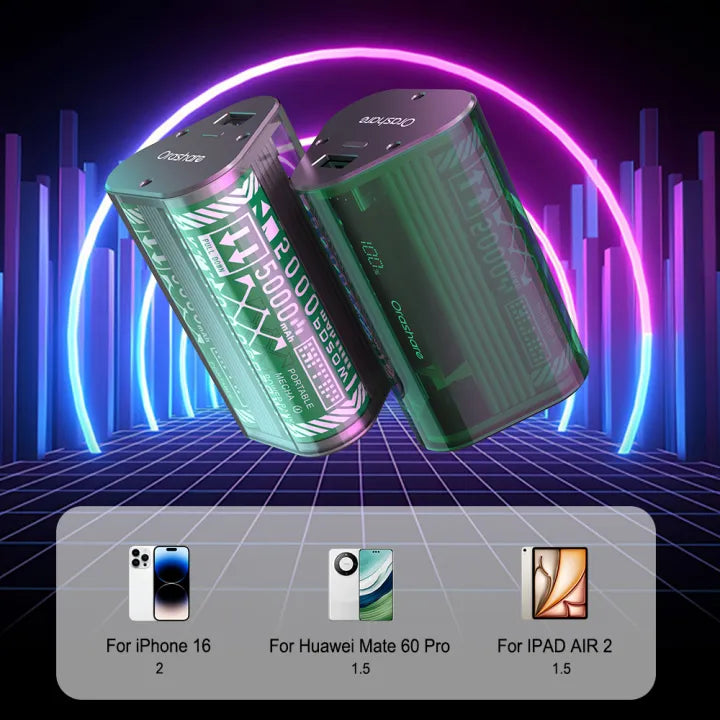 Orashare OT11 Transparent Mini Power bank 10000mAh 22.5W Super