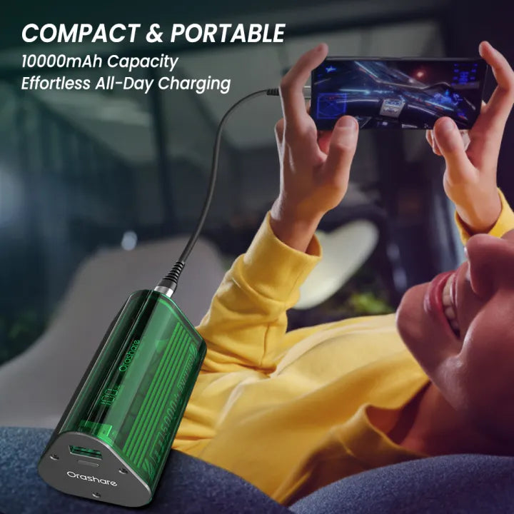 Orashare OT11 Transparent Mini Power bank 10000mAh 22.5W Super