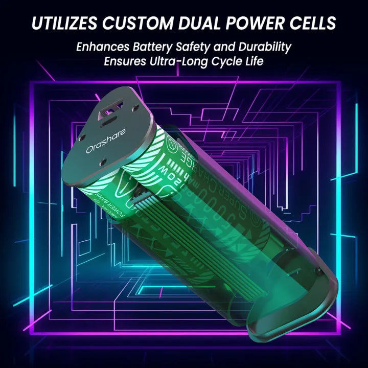 Orashare OT11 Transparent Mini Power bank 10000mAh 22.5W Super