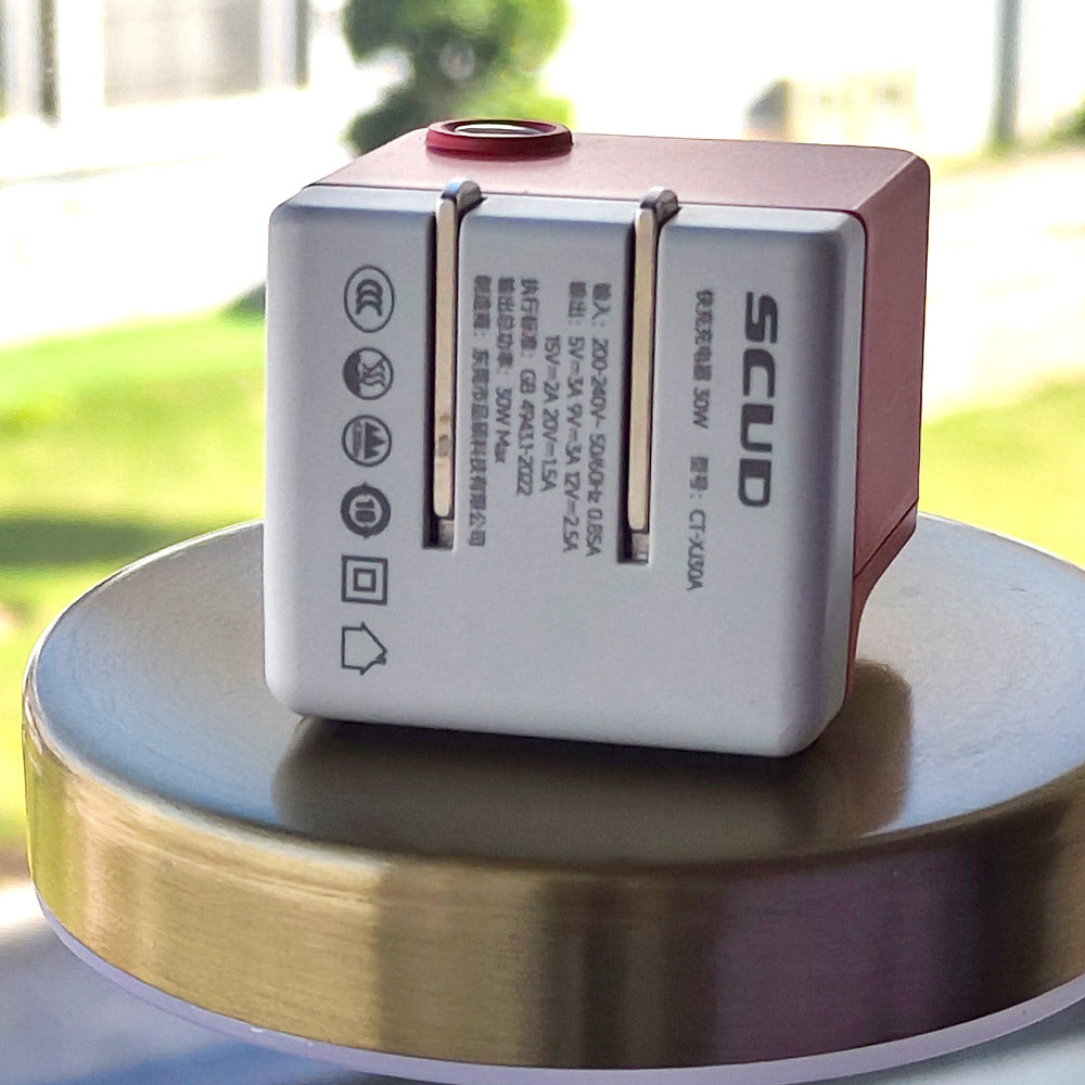 SCUD CT-A30A 30W Fast Charging USB-C Wall Adapter