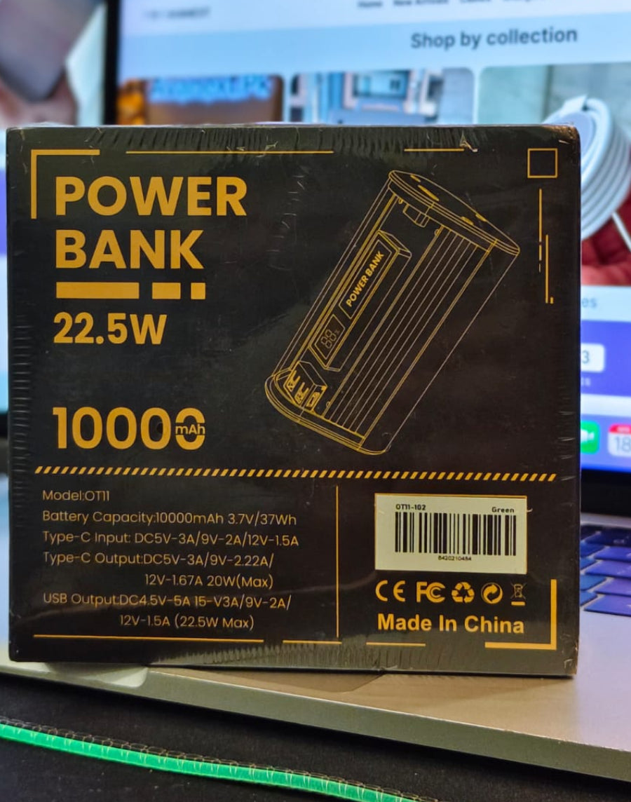 Orashare OT11 Transparent Mini Power bank 10000mAh 22.5W Super