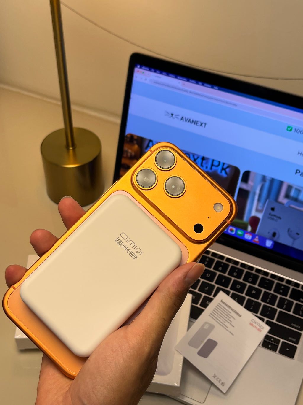 DIMIQI Magsafe PowerBank 22.5w Fast charge For Iphone And Android